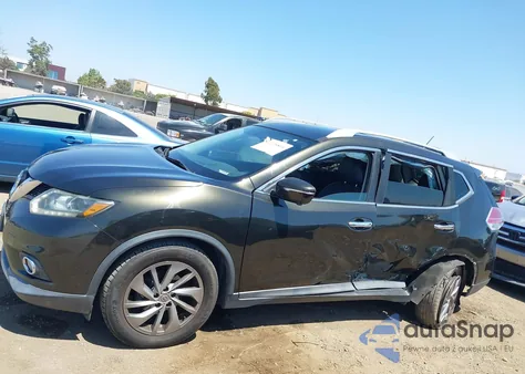 2015 Nissan Rogue Sl from USA, damaged, VIN 5N1AT2MT5FC867375